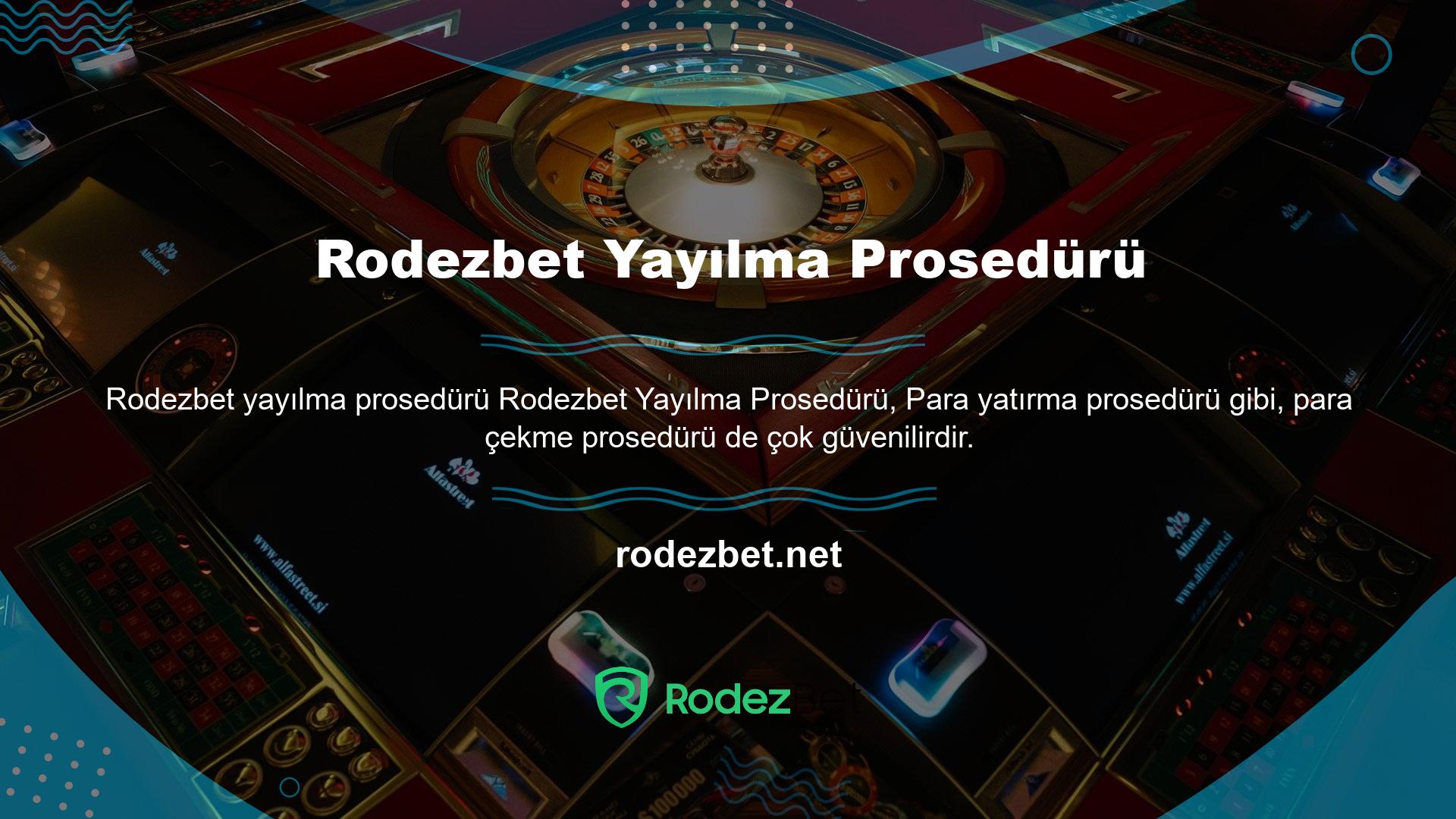 Rodezbet herkesin sevdiği süper hızlı ve güvenilir bir ödeme sitesidir, çünkü para kazanmalarına ve dengelerini takip etmelerine yardımcı olur
